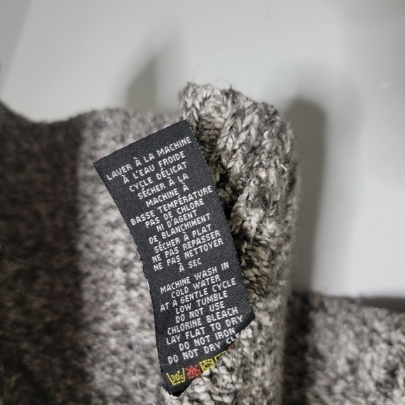 Dahlia XL Grey Knit Long Button Up Jacket - Picture 9 of 11